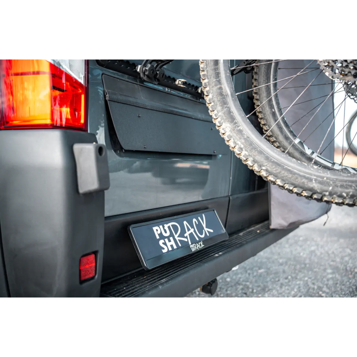 PUSHrack Kennzeichen Tieferlegungskit