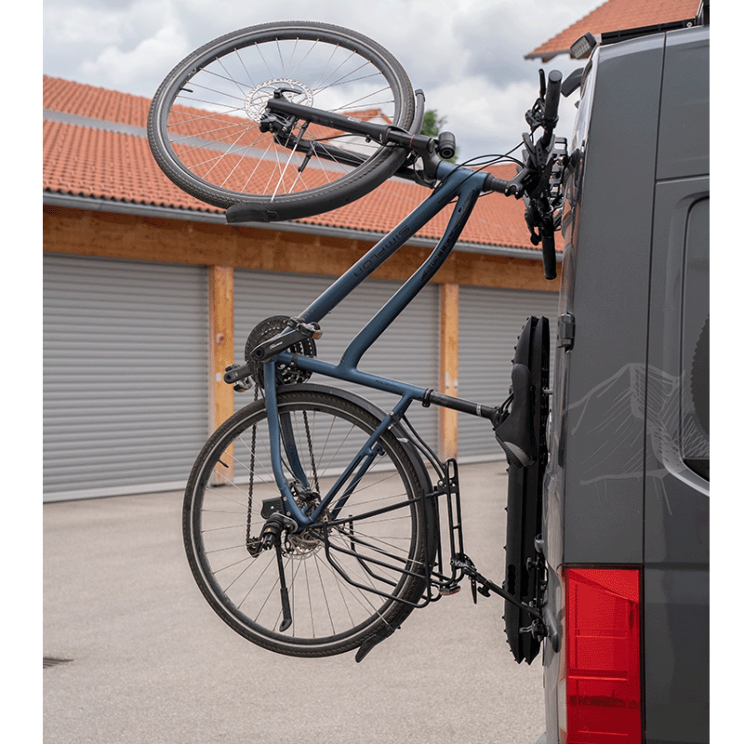 PUSHrack Gepäckträger Adapter für Reifenhalter V2