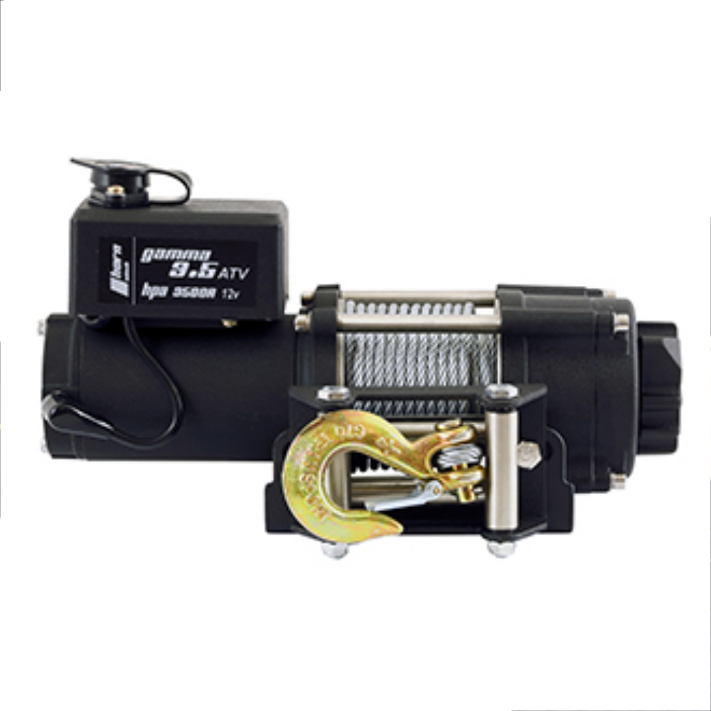 Horntools, Seilwinde 1,6t, Gamma 3.5 ATV, 24V, 12.8m Stahlseil