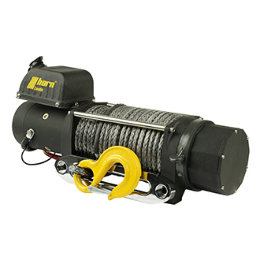 Horntools, Seilwinde 3,6t, Delta 8.0, 12V, 30m Kunststoffseil