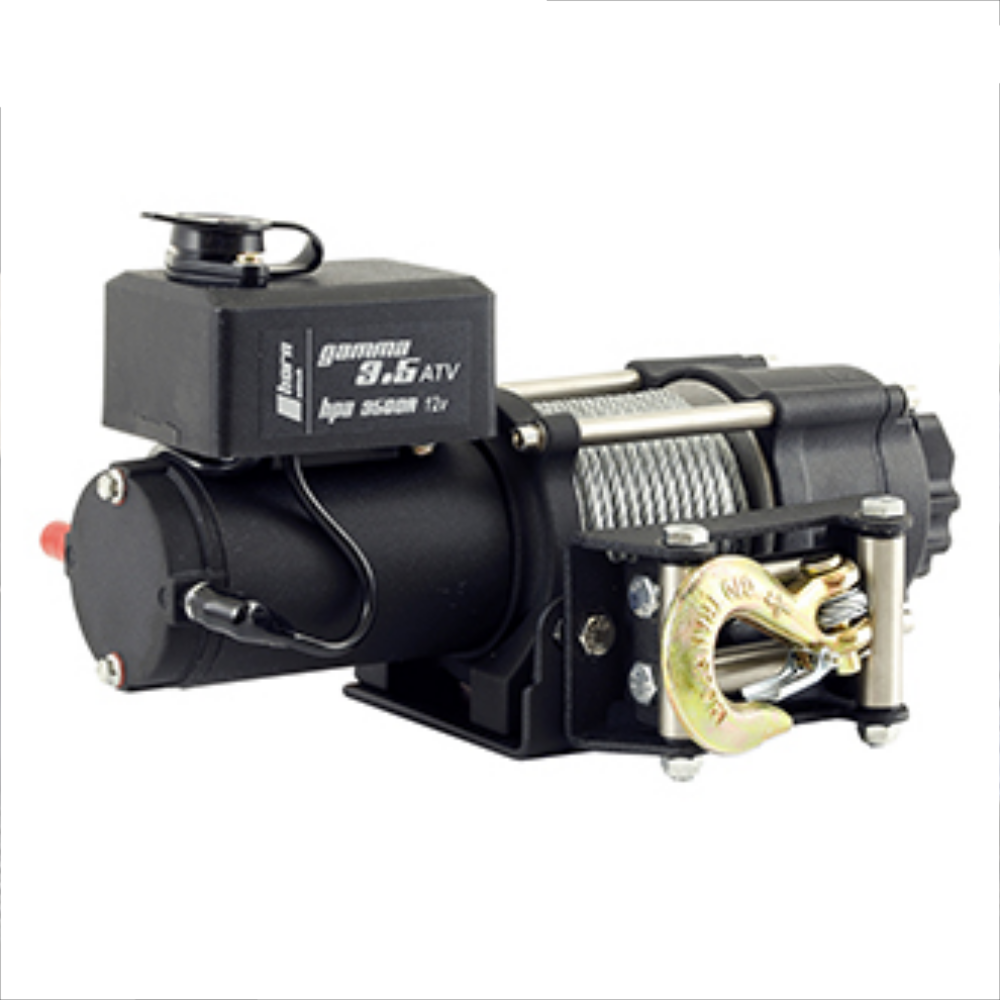 Horntools, Seilwinde 1,6t, Gamma 3.5, ATV 12V, 12.8m Stahlseil