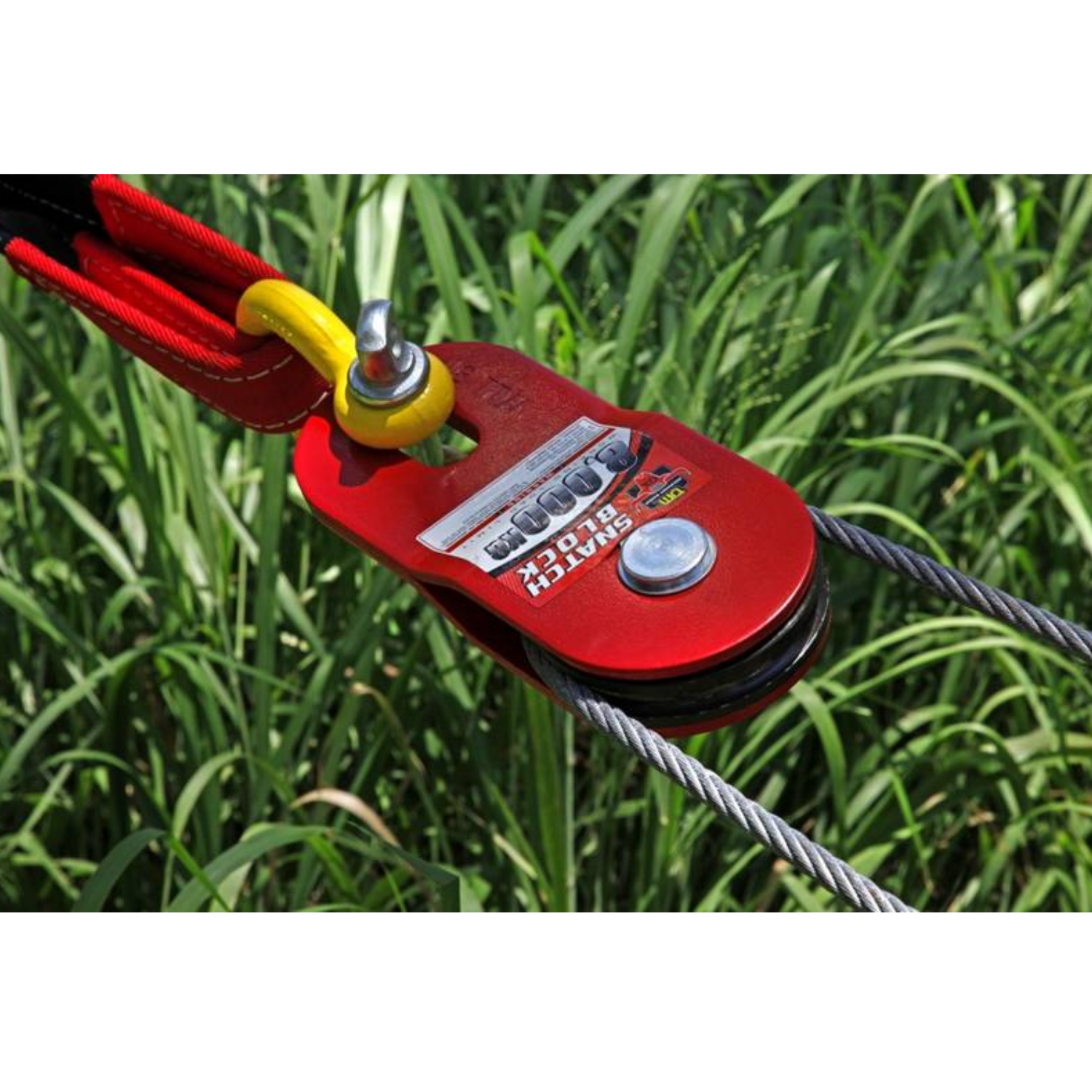 TJM, Umlenkrolle 8t, rot