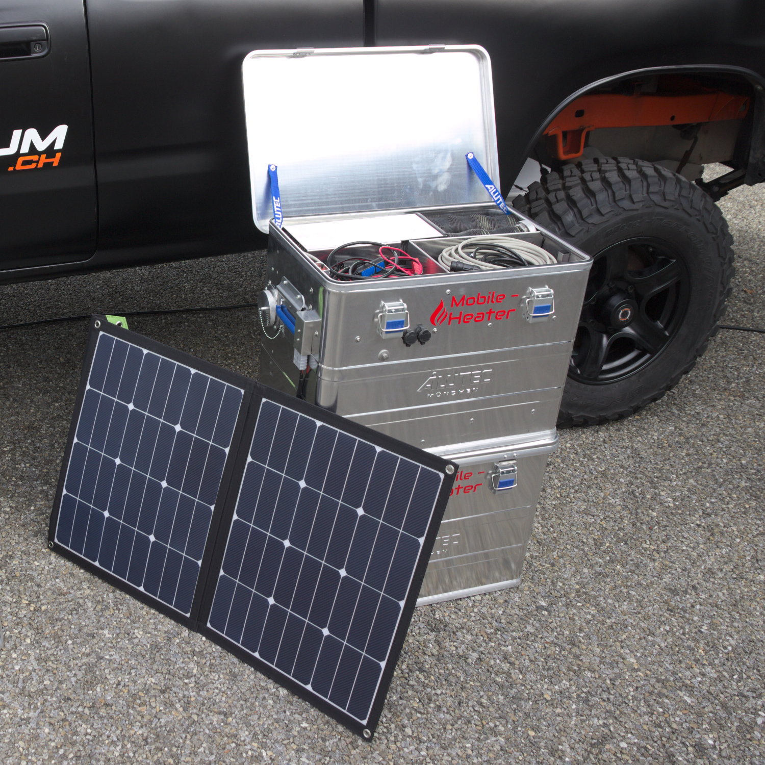 Mobile-Heater 2kW, die autarke Heizlösung für unterwegs