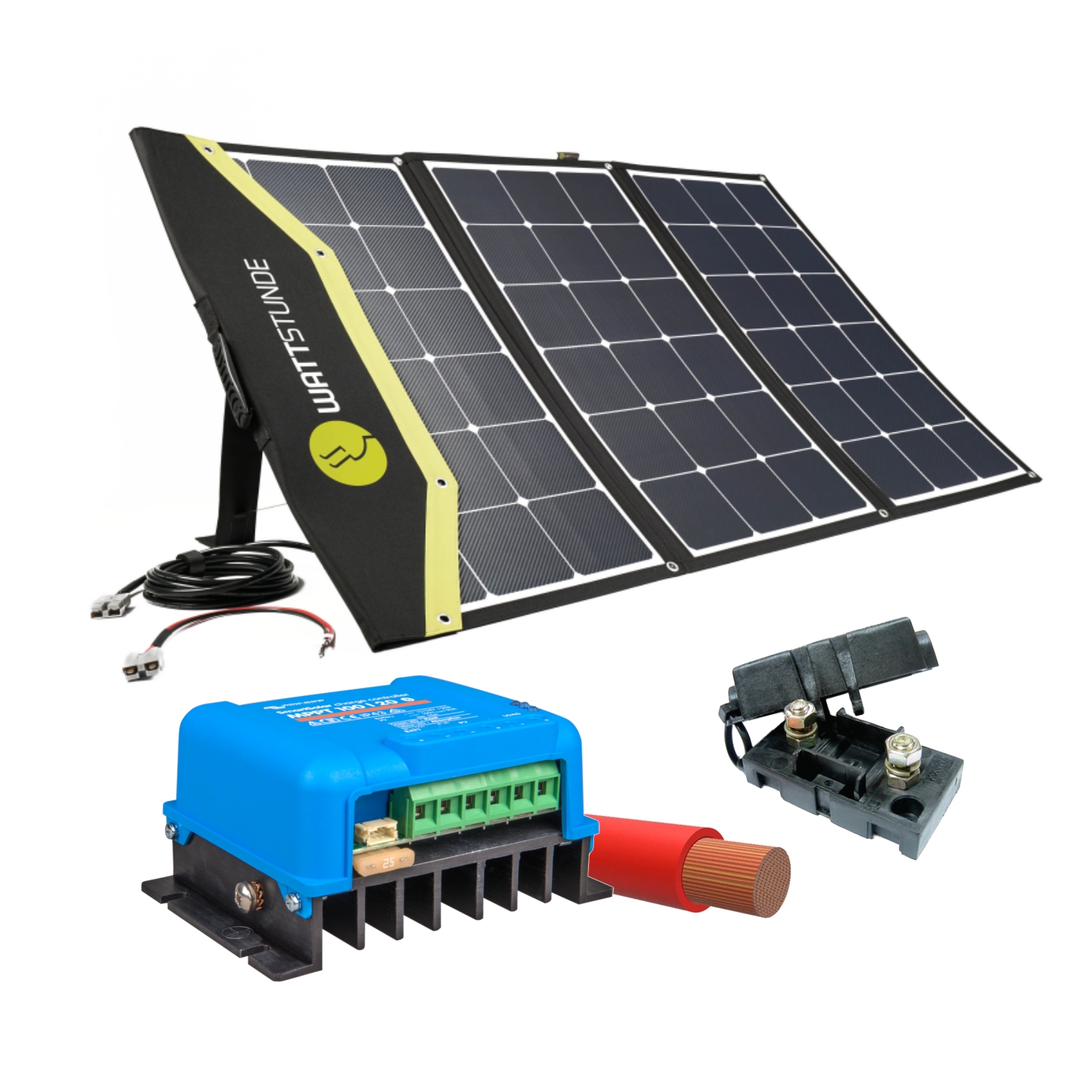 Mobiles Solarpanel Einbau-Set SunFolder 200W HV