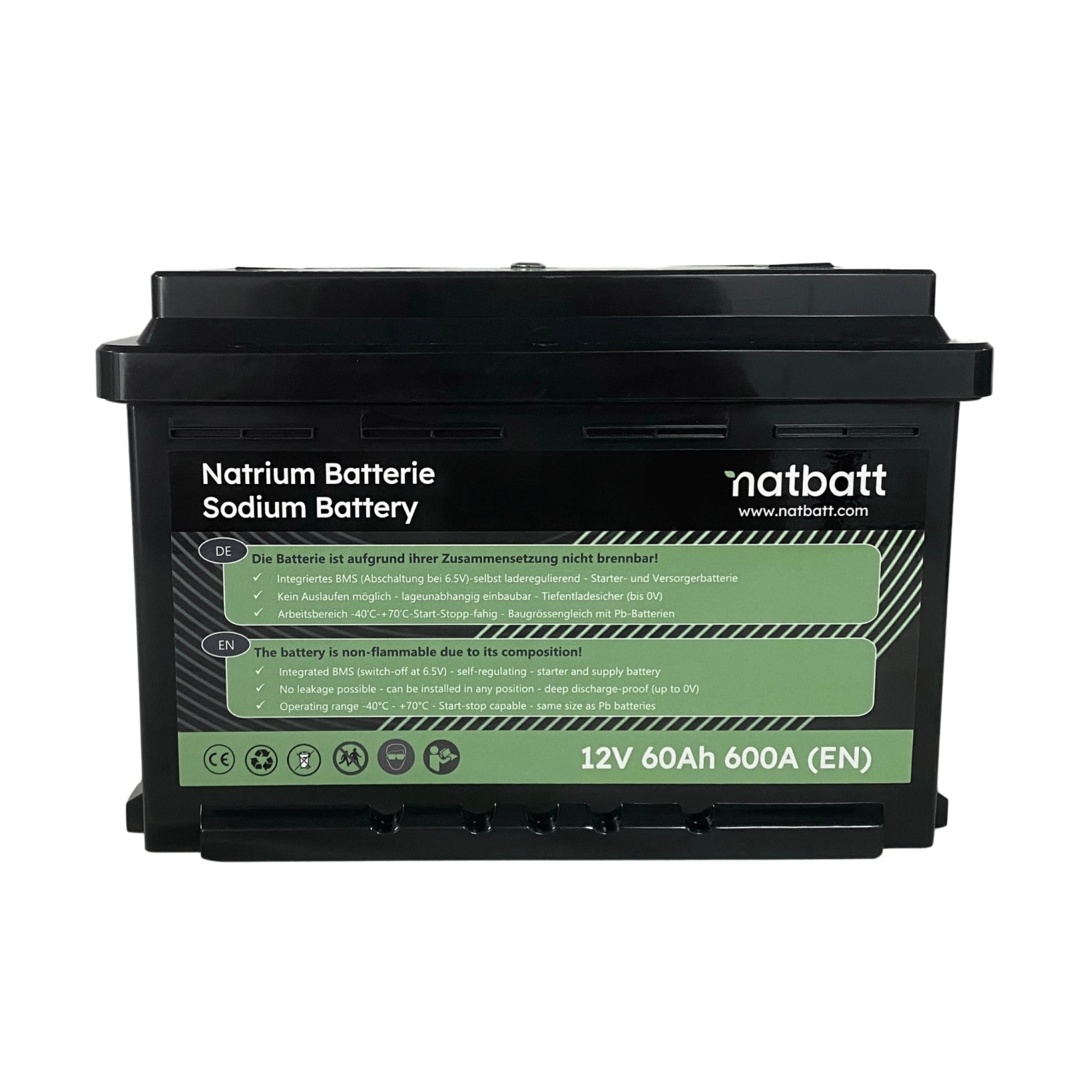 Natrium 60Ah Batterie