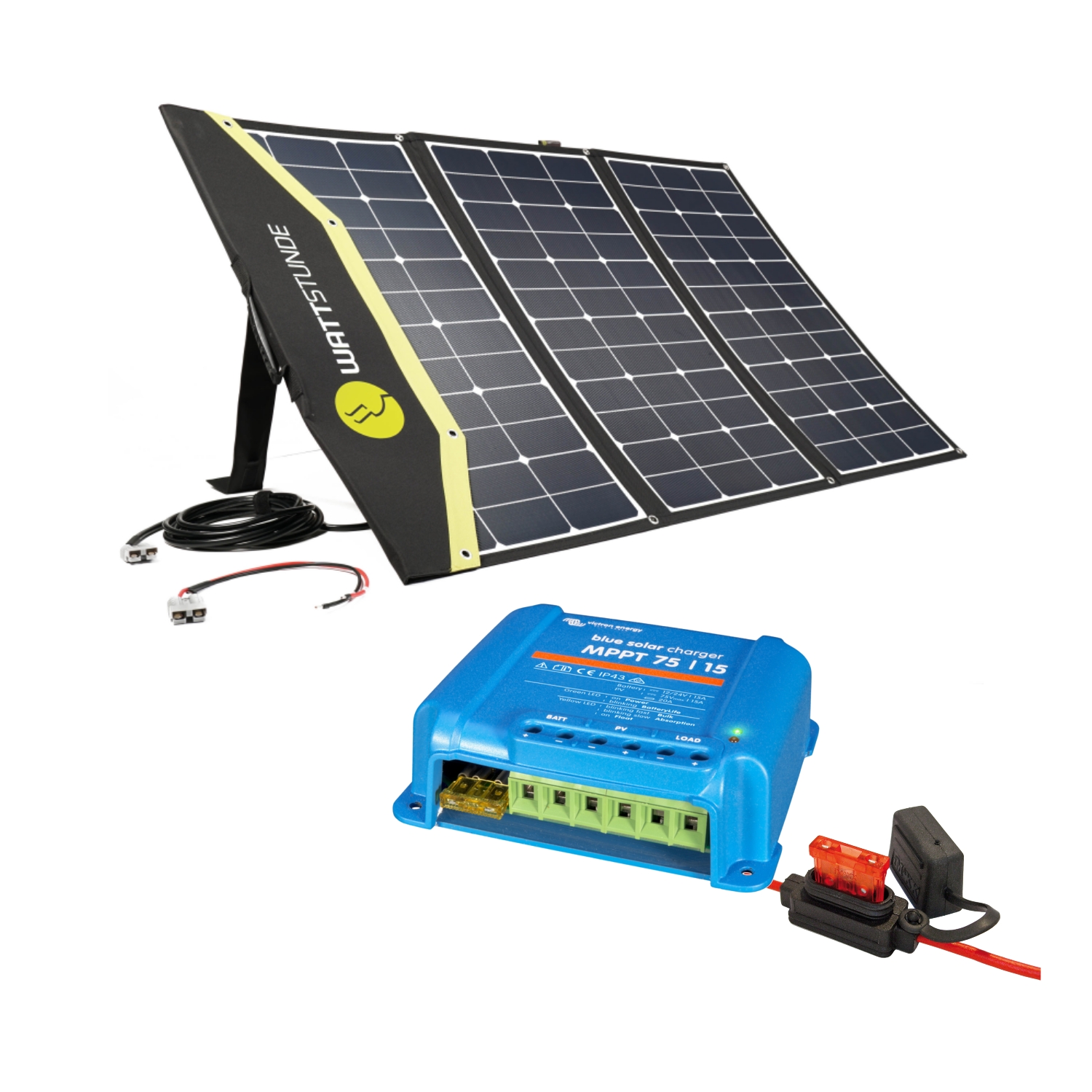 Mobiles Solarpanel Einbau-Set SunFolder 140W