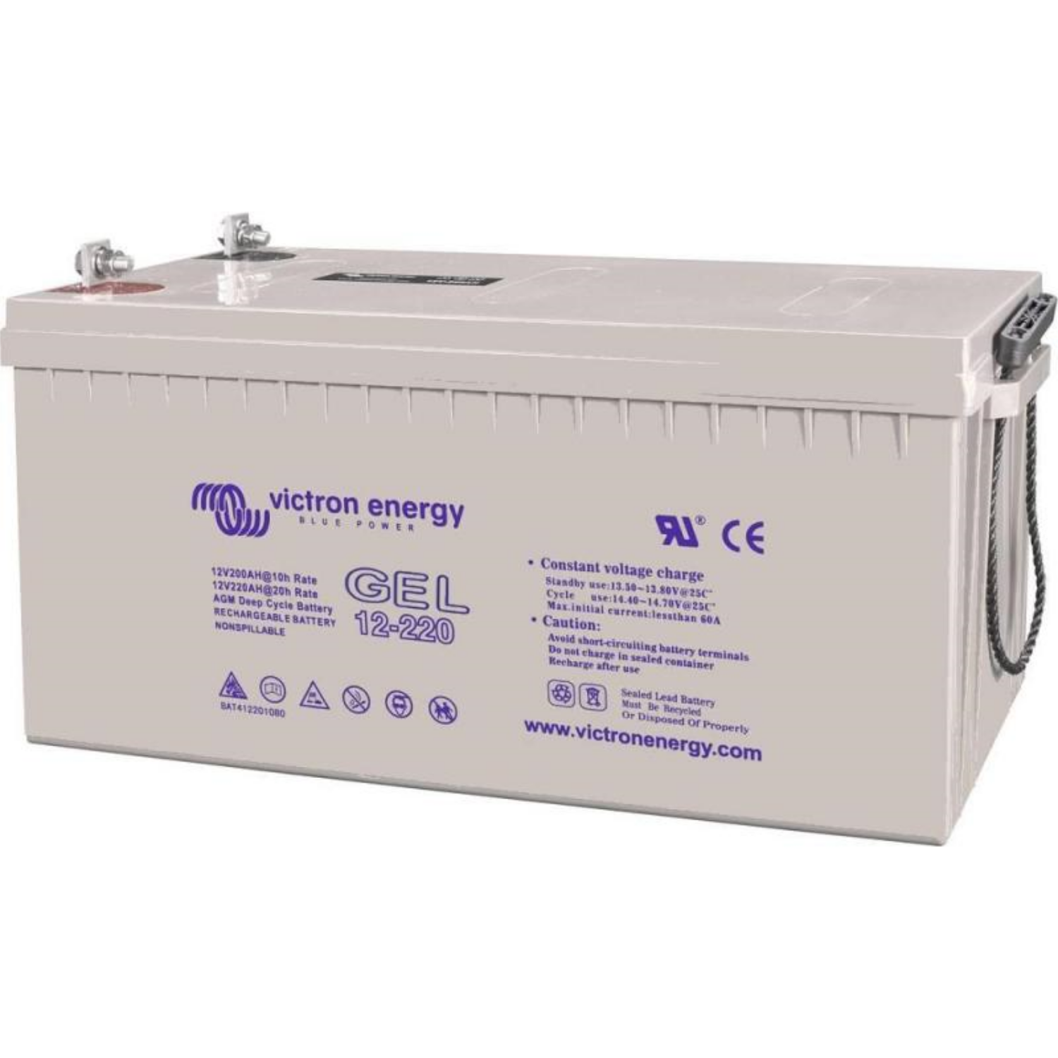 Victron Energy, 12V/220Ah Gel Deep Cycle Batterie