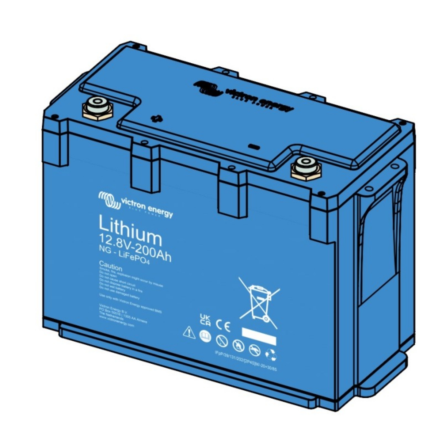 Victron Energy LiFePO4 Batterie 25.6V/100Ah - Smart NG