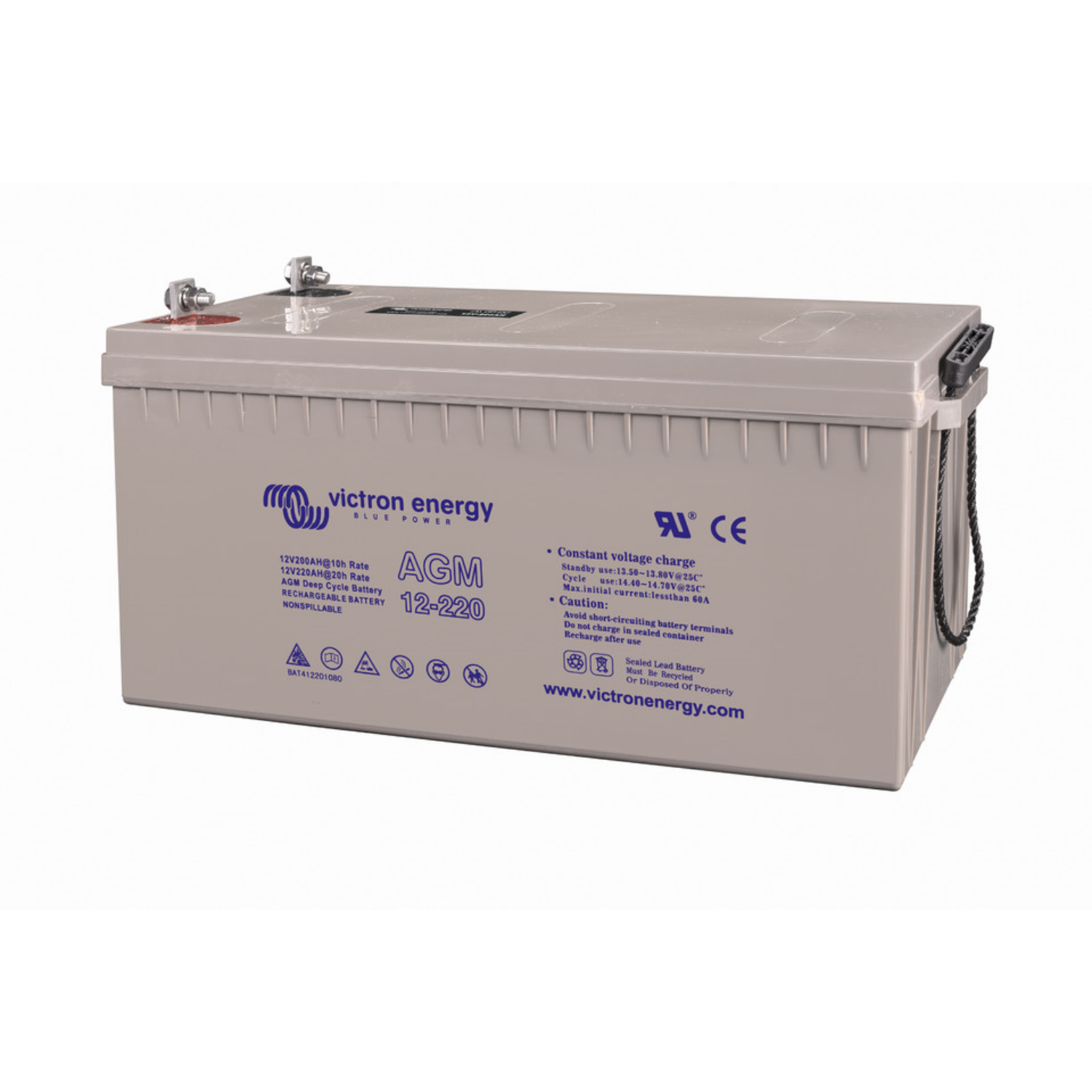 Victron Energy, 12V/220Ah AGM Deep Cycle Batterie