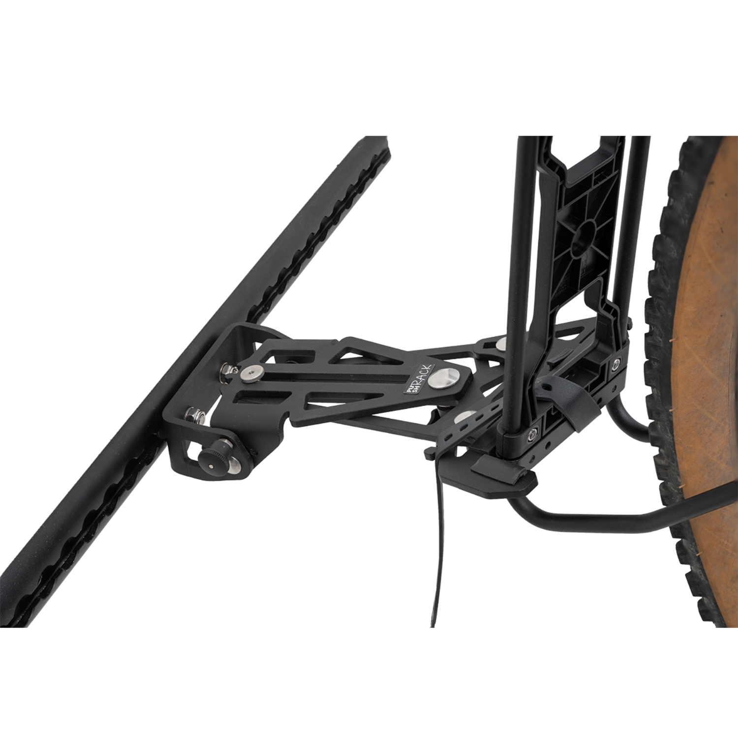 PUSHrack Gepäckträger Adapter für Reifenhalter V3