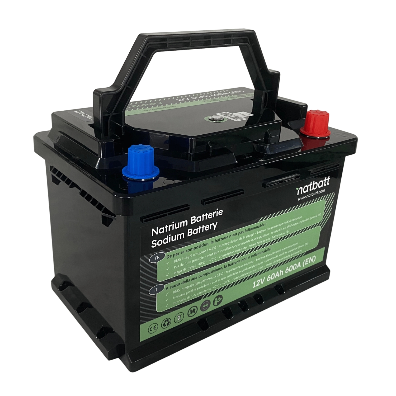 Natrium Batterie 60Ah