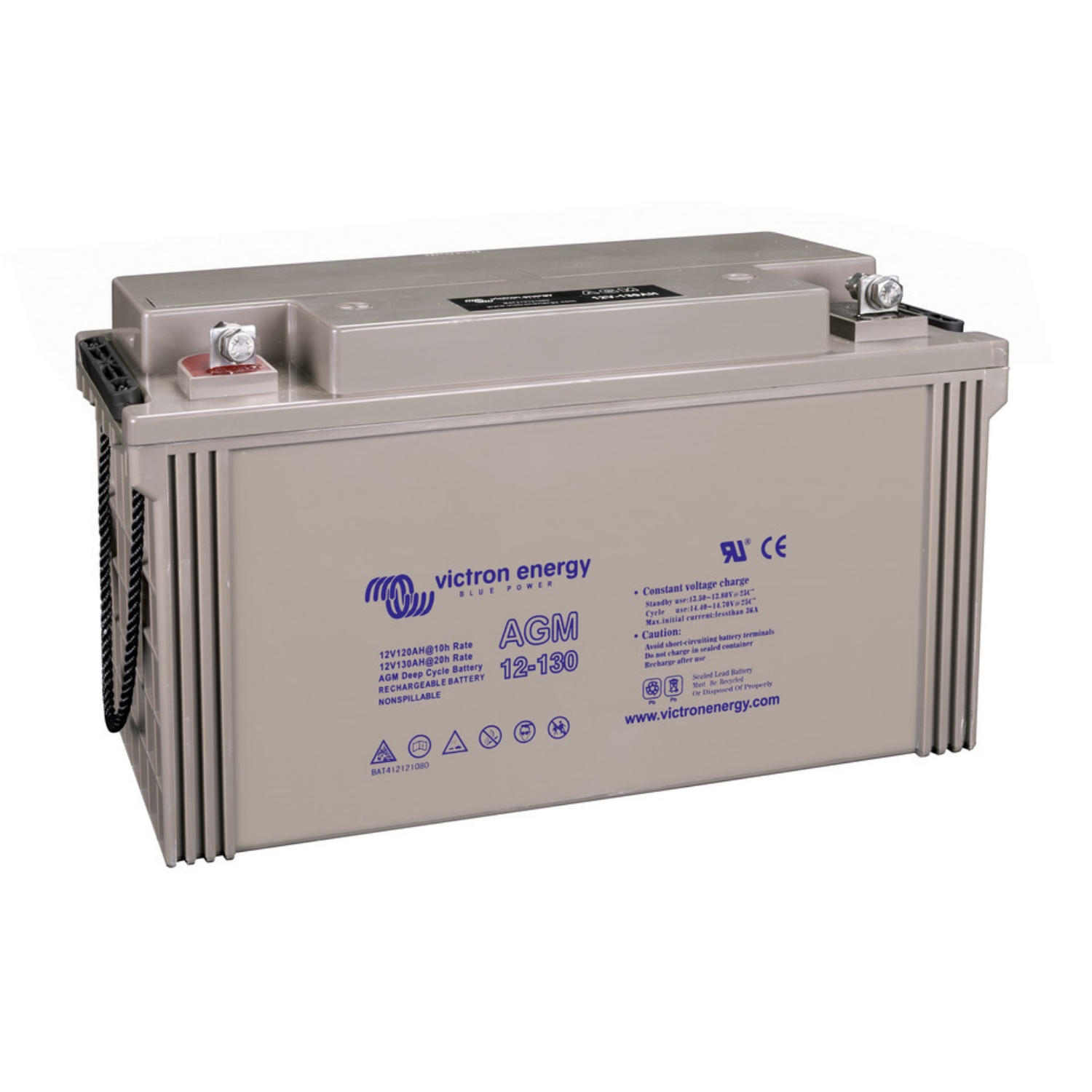 Victron Energy, 12V/130Ah AGM Deep Cycle Batterie