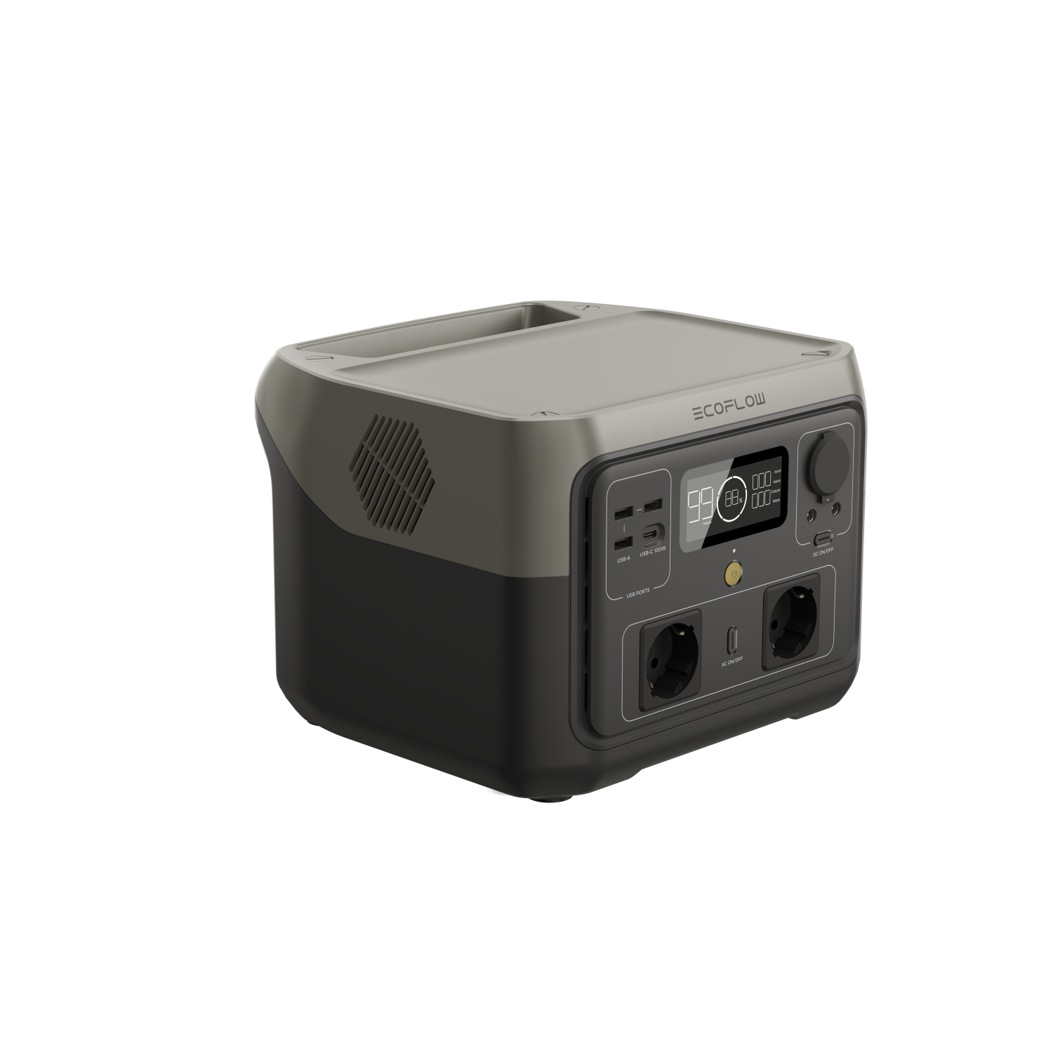 EcoFlow RIVER 2 MAX Powerstation 512Wh, LiFePo4