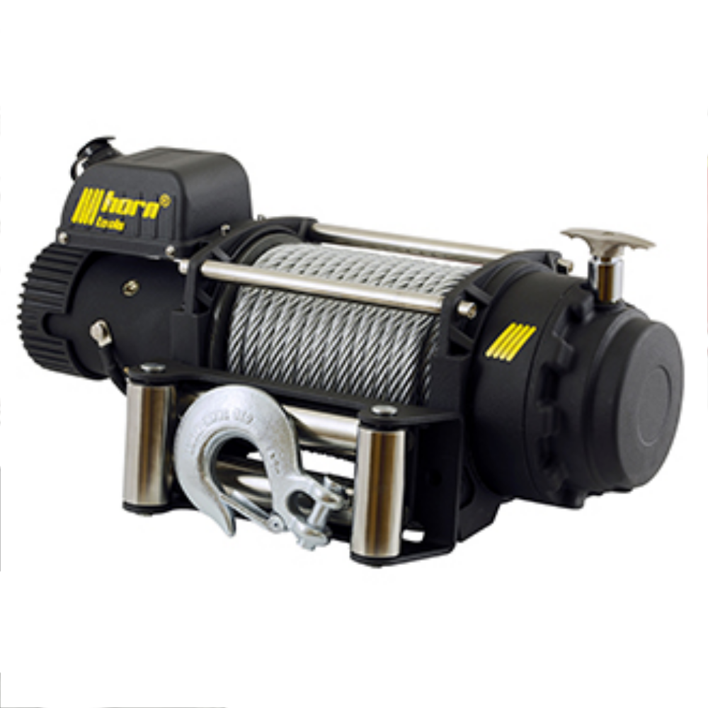 Horntools, Seilwinde 8,0t, Sigma 17.5, 24V, 26.5m Stahlseil