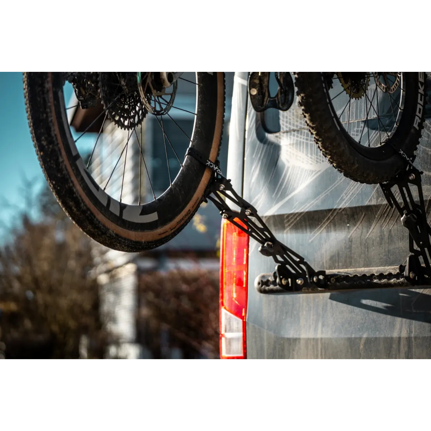 PUSHrack Gravelbike Adapter für Reifenhalter V3