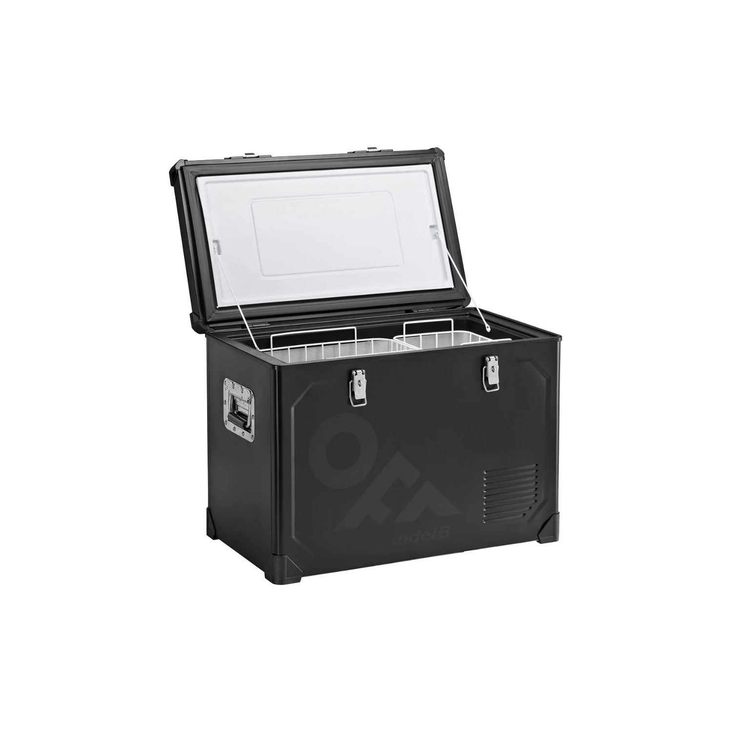 Kompressorkühlbox TB46 Steel, Black-OFF by IndelB