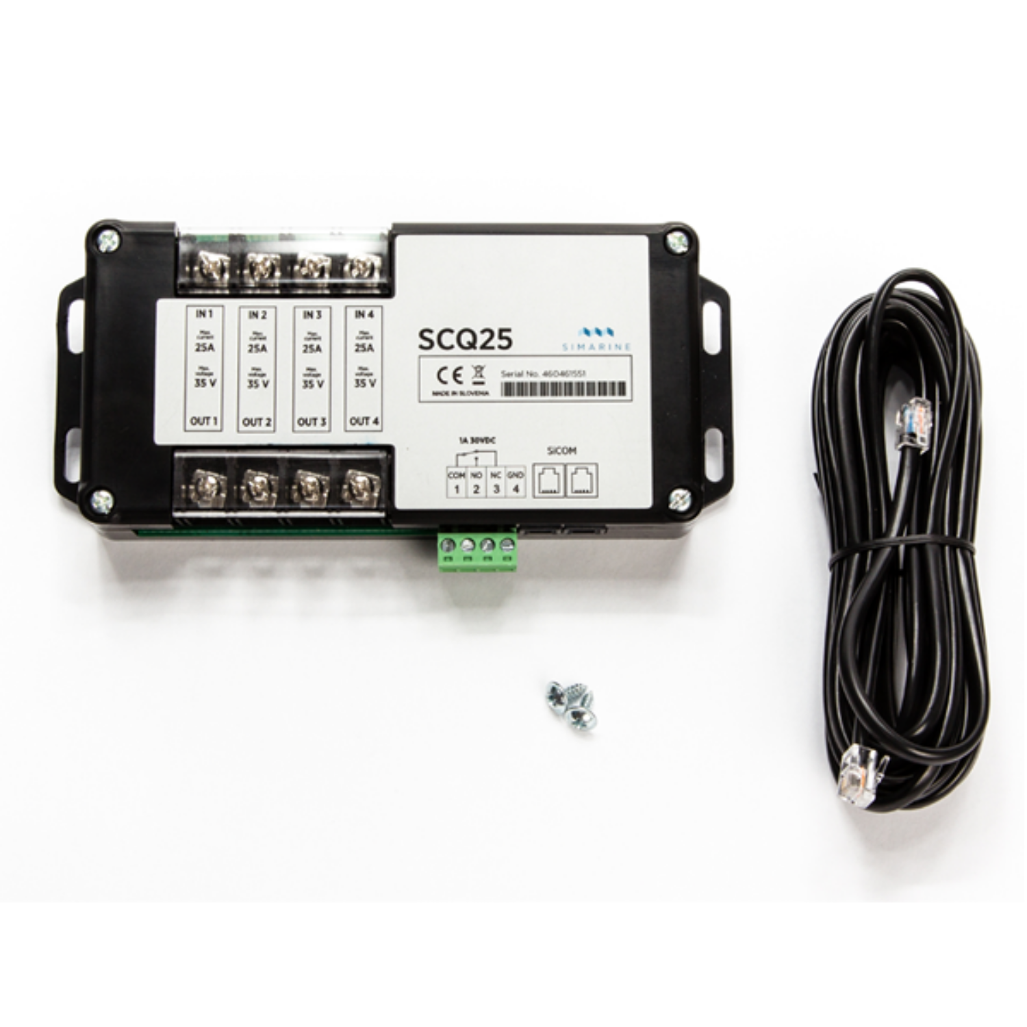 Simarine SCQ25 4-Fach Shunt Modul 4x25A