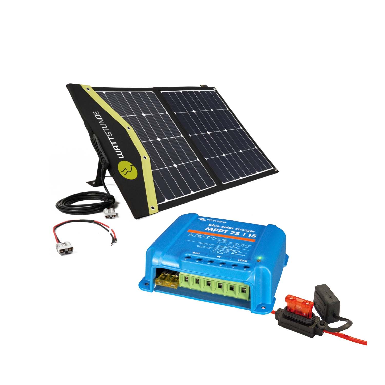 Mobiles Solarpanel Einbau-Set SunFolder 80W