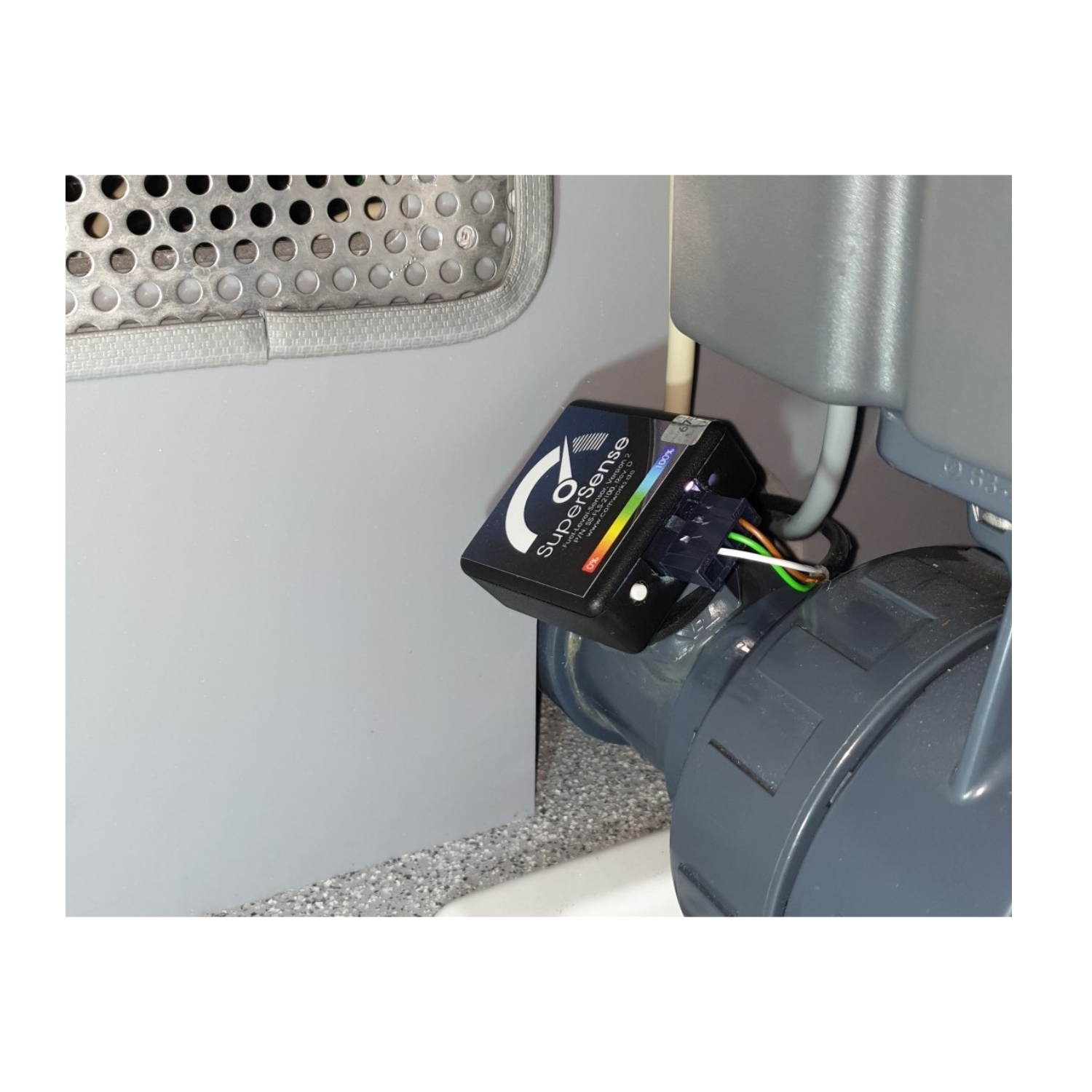 SuperSense Montagekit zum Einkleben für 32mm Ablassrohre