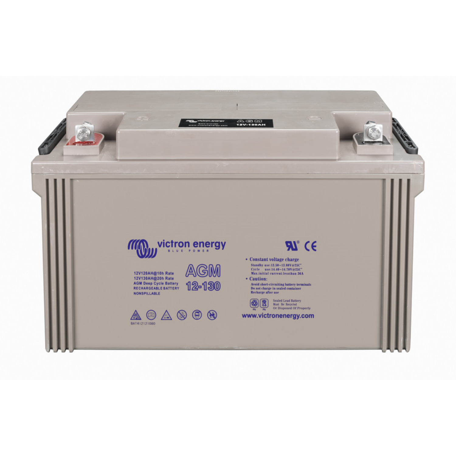 Victron Energy, 12V/130Ah AGM Deep Cycle Batterie