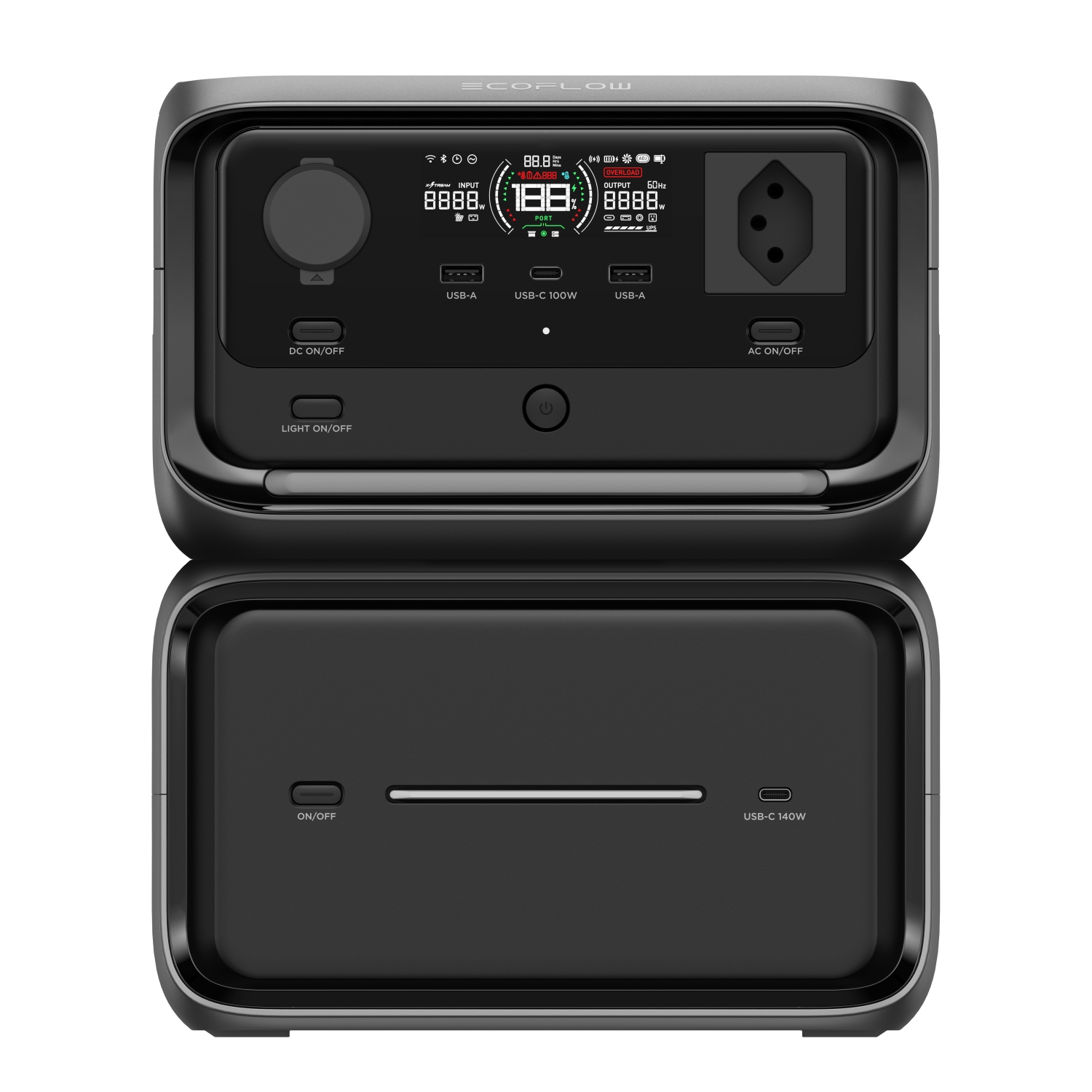 EcoFlow RIVER 3 Max Plus Powerstation 858Wh, LiFePo4