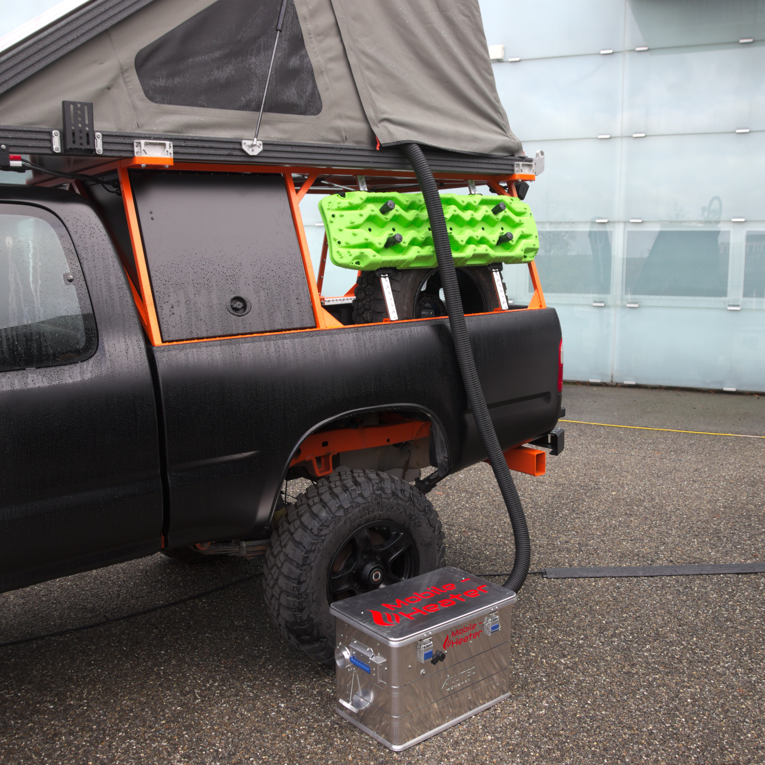 Mobile-Heater 2kW, die autarke Heizlösung für unterwegs