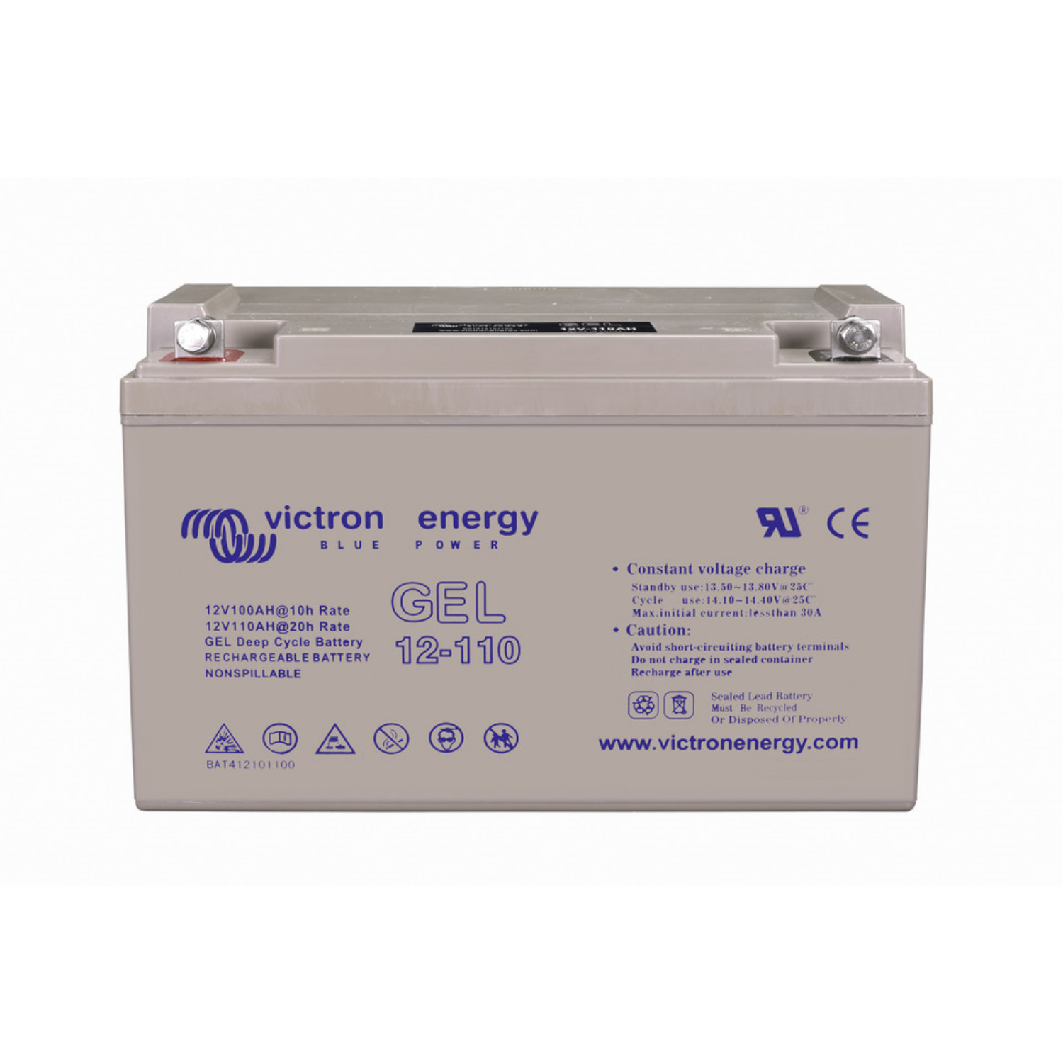 Victron Energy, 12V/110Ah Gel Deep Cycle Batterie