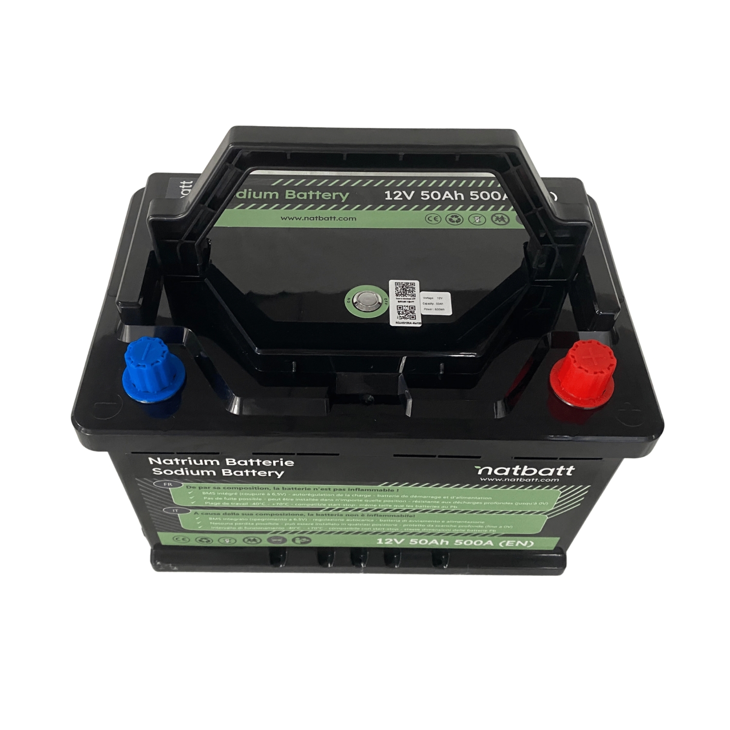 Natrium Batterie 50Ah