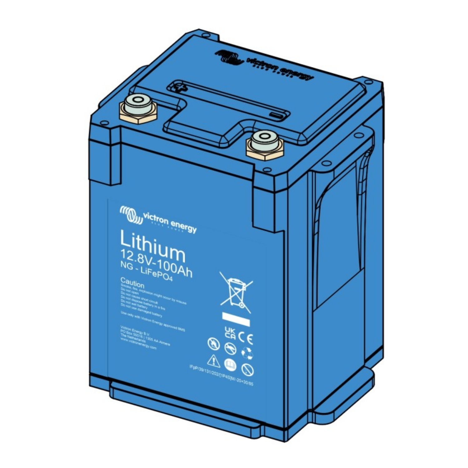 Victron Energy LiFePO4 Batterie 12,8V/100Ah - Smart NG