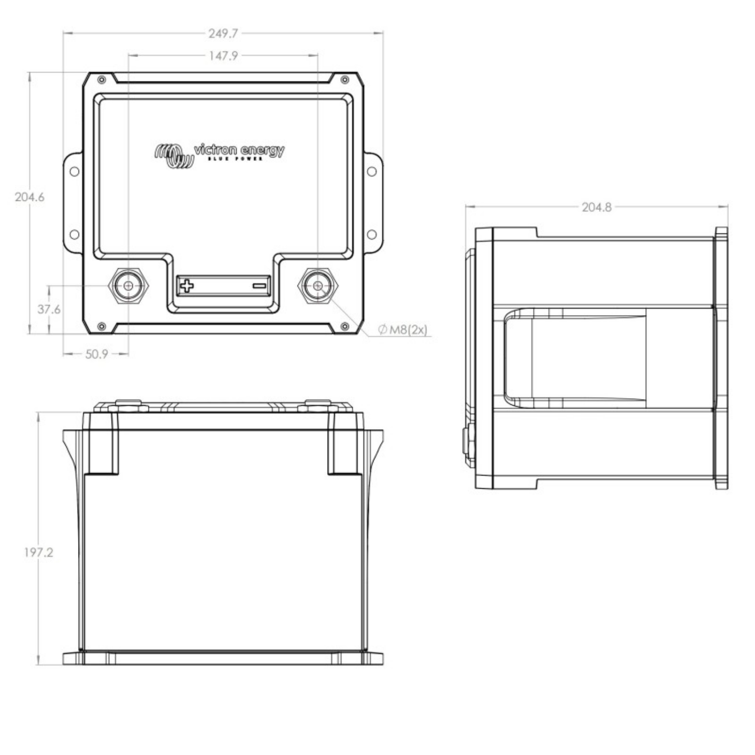 Victron Energy LiFePO4 Batterie 12,8V/150Ah - Smart NG