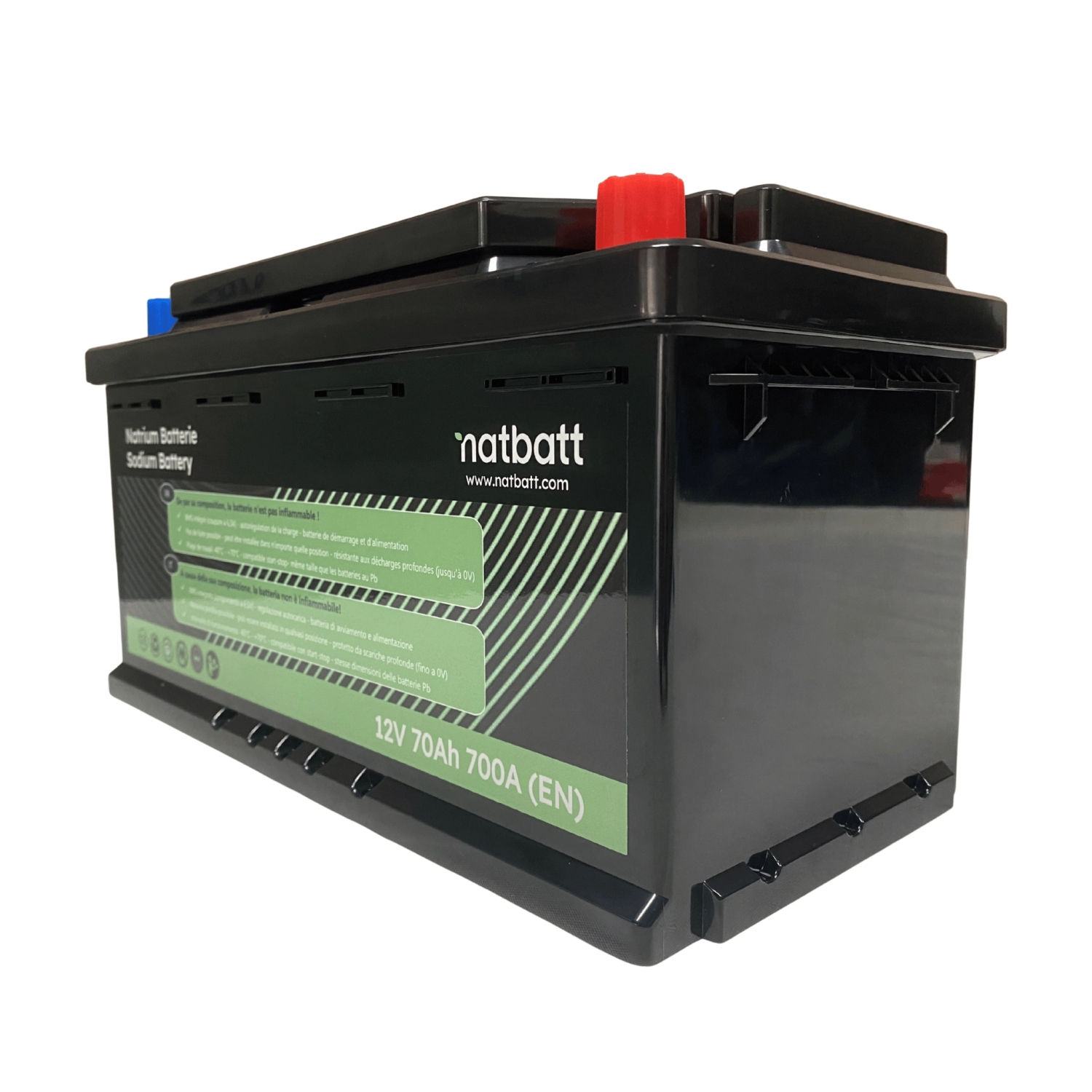 Natrium Batterie 70Ah