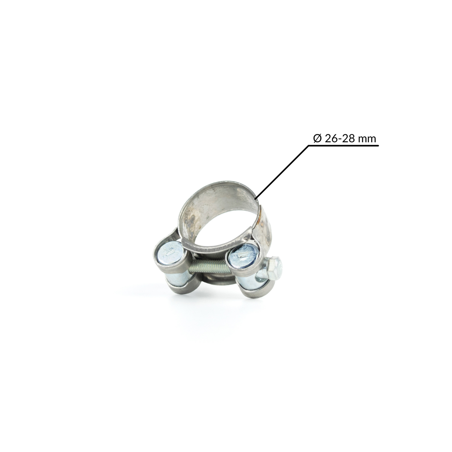 Autoterm, Schelle Abgasrohr, Edelstahl