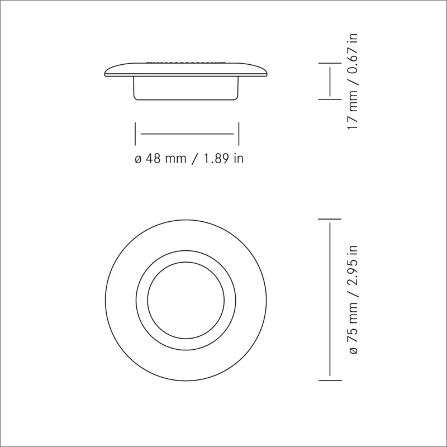 Frensch F-19 Einbaumasse