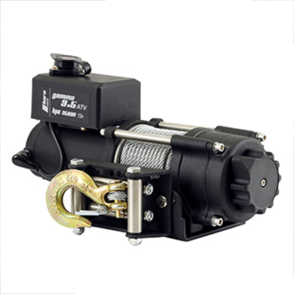 Horntools, Seilwinde 1,6t, Gamma 3.5 ATV, 24V, 12.8m Stahlseil