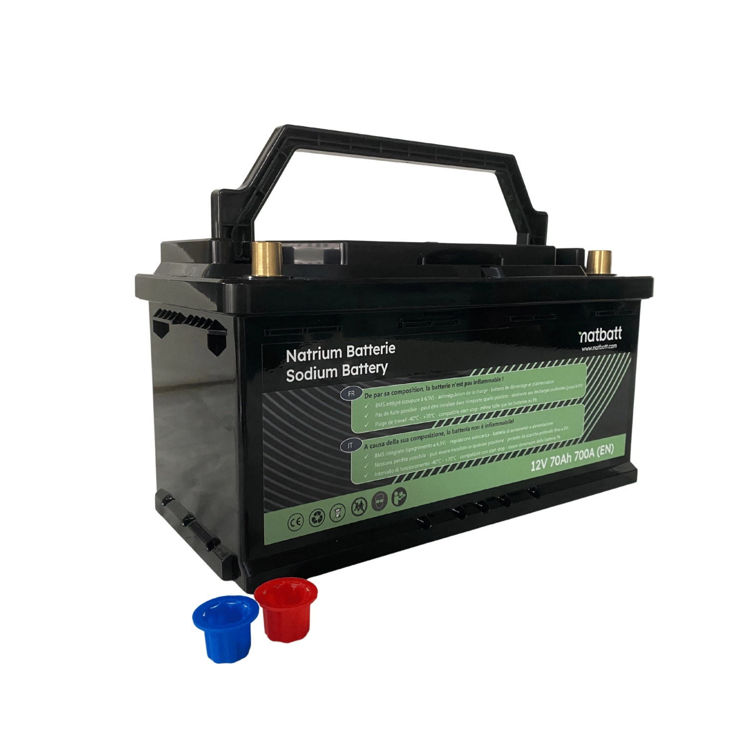 Natrium Batterie 70Ah