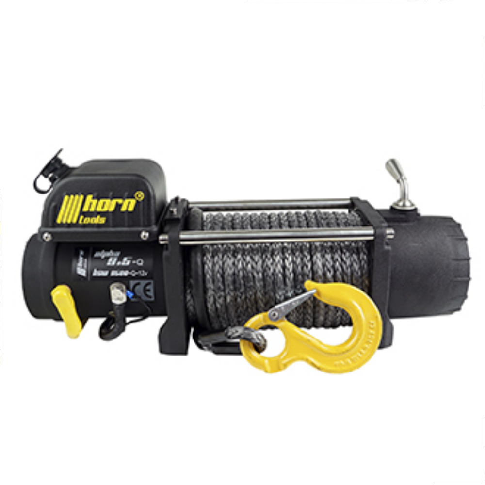 Horntools, Seilwinde 4,3t, Alpha 9.5 Quick, 24V, 30m Kunststoffseil