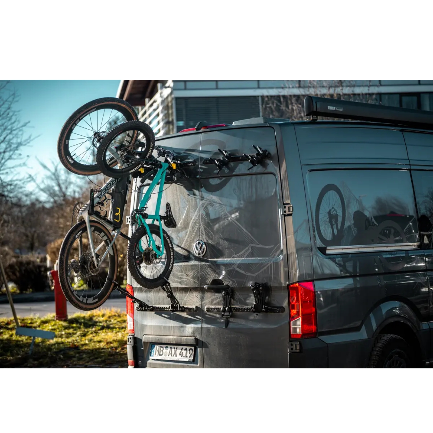 PUSHrack Gravelbike Adapter für Reifenhalter V3