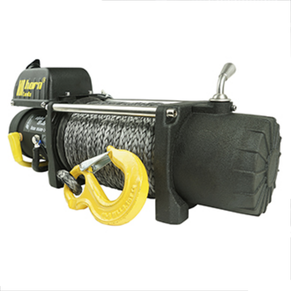 Horntools, Seilwinde 4,3t, Alpha 9.5 Quick, 24V, 30m Kunststoffseil