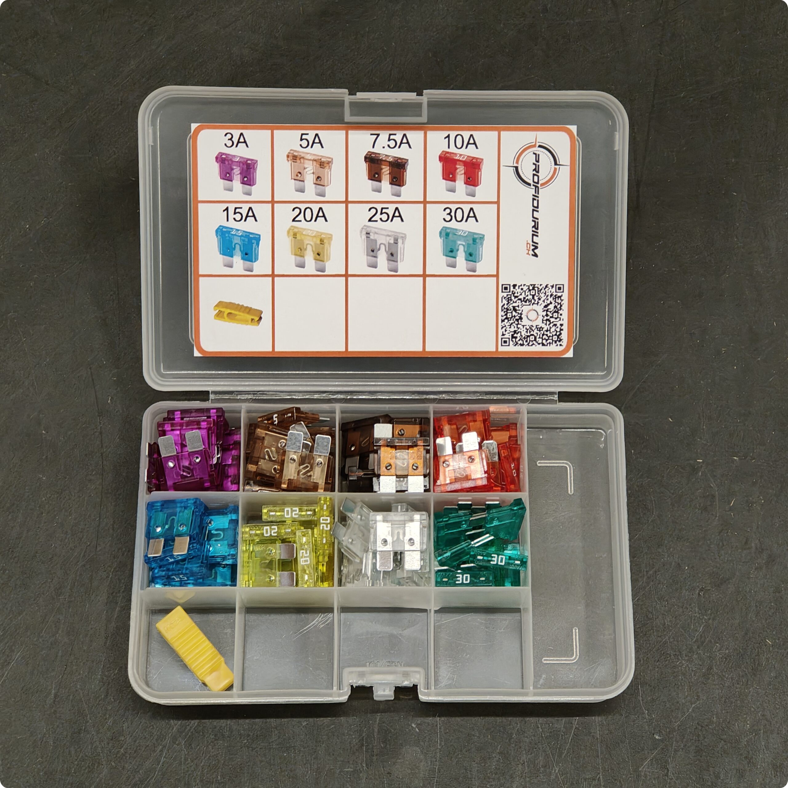 Sicherungssortiment ATO 81 Teilig, 80 Sicherungen