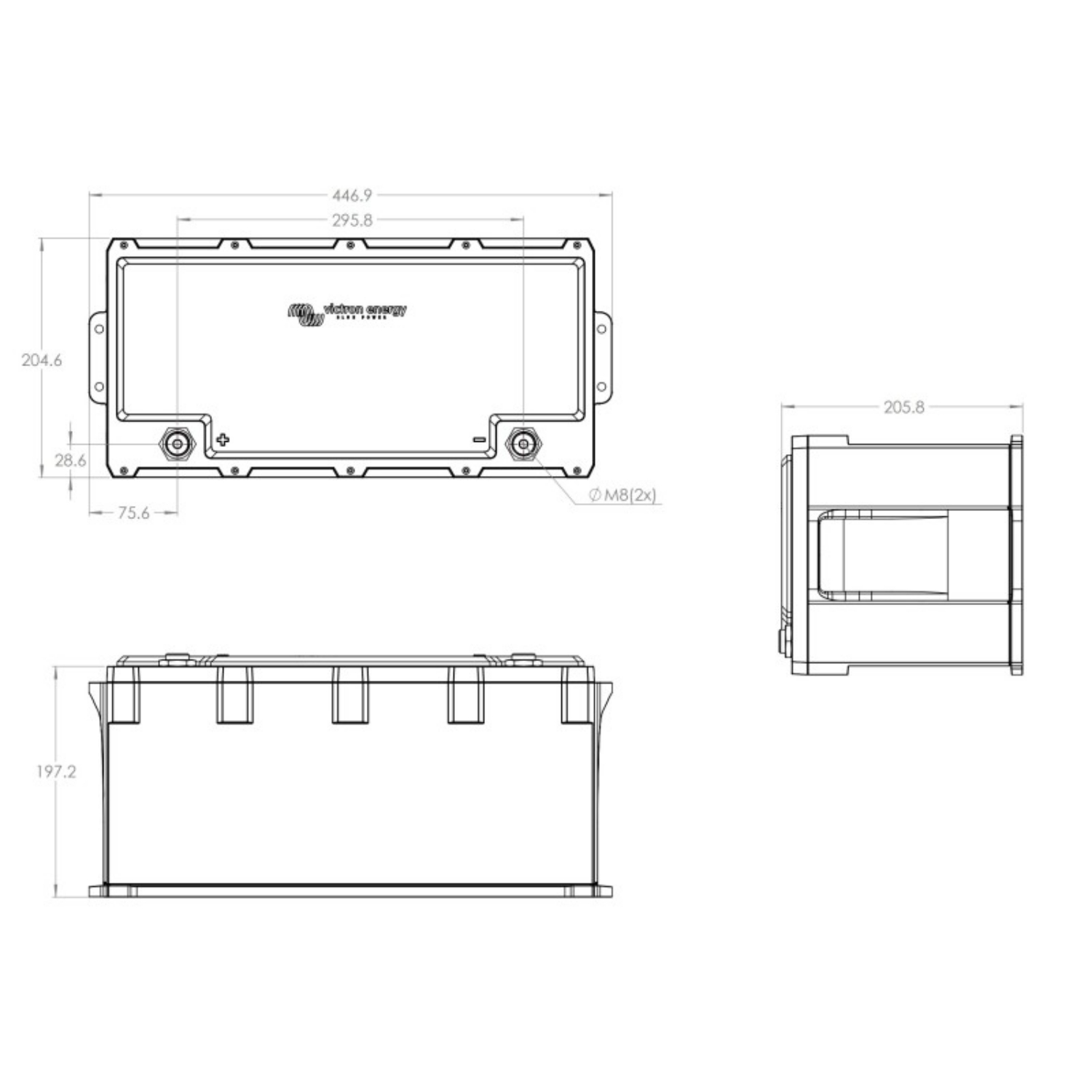 Victron Energy LiFePO4 Batterie 12,8V/300Ah - Smart NG