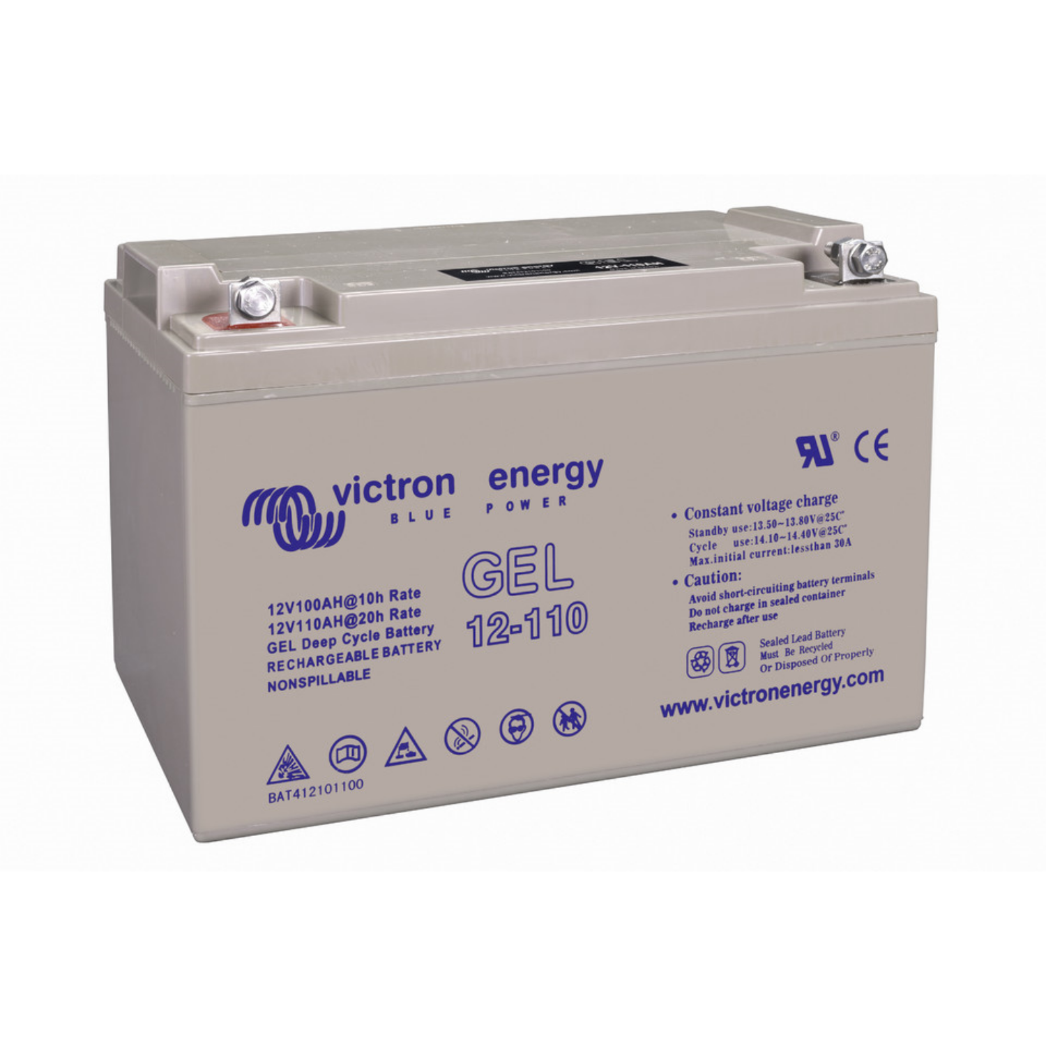 Victron Energy, 12V/110Ah Gel Deep Cycle Batterie
