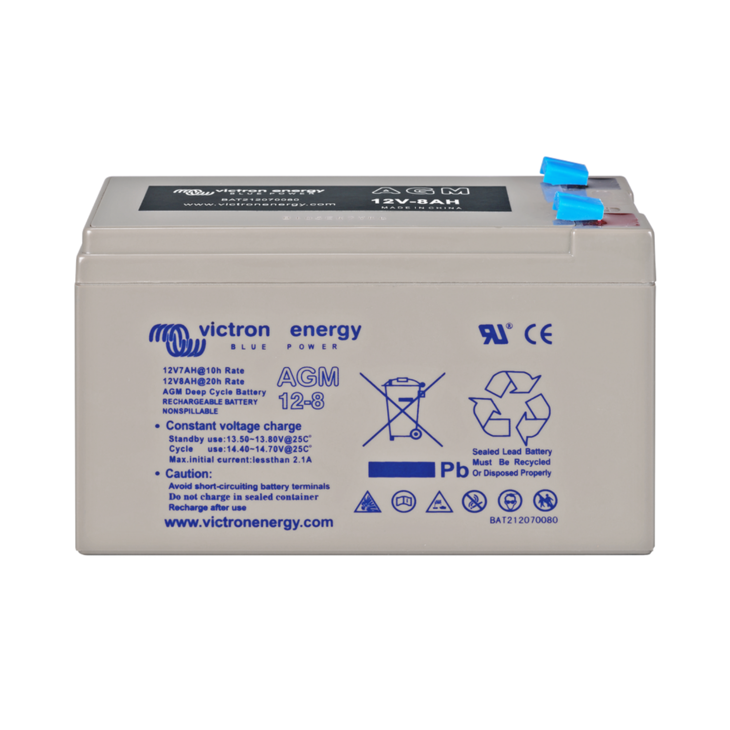 Victron Energy, 12V/8Ah AGM Deep Cycle Batterie