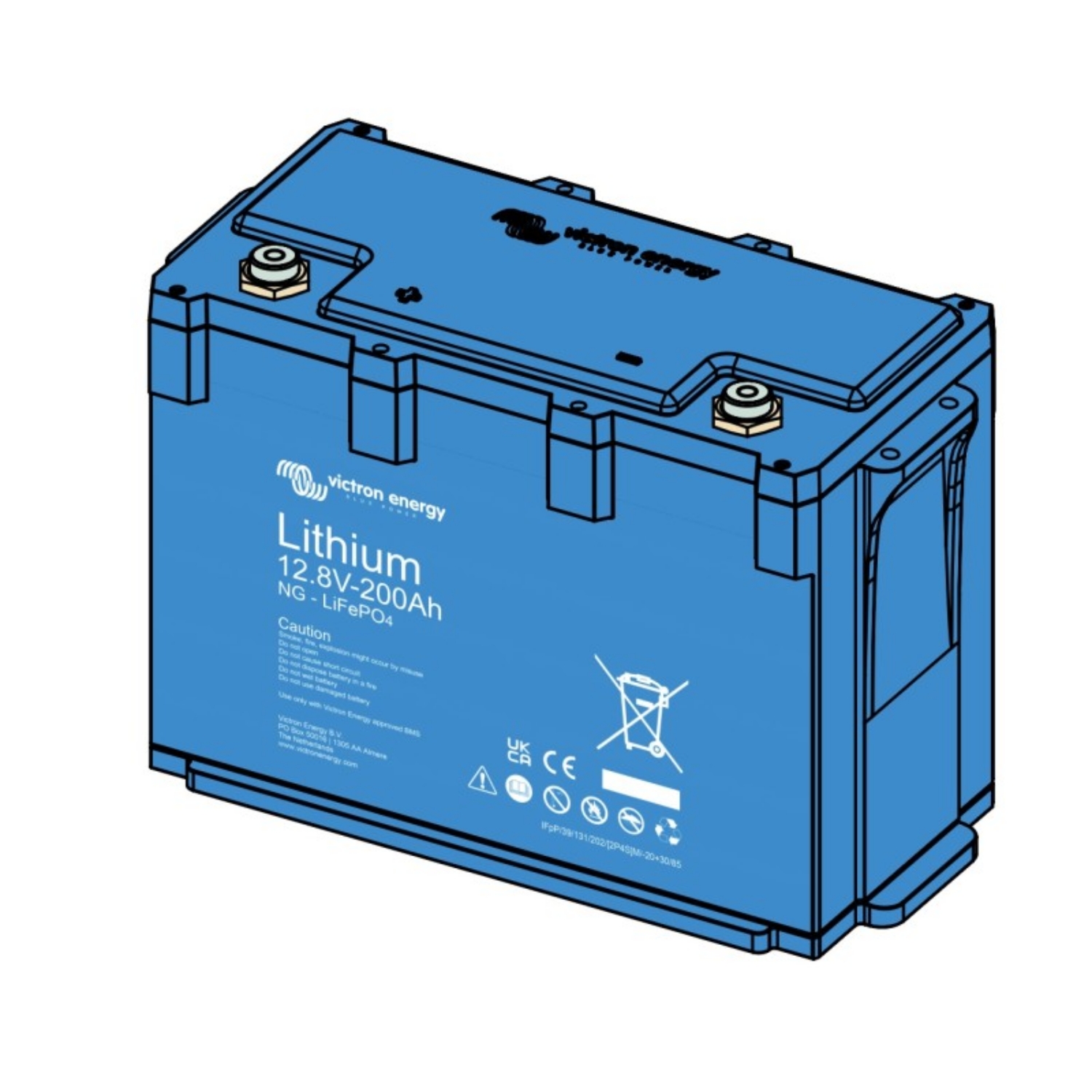 Victron Energy LiFePO4 Batterie 12,8V/200Ah - Smart NG