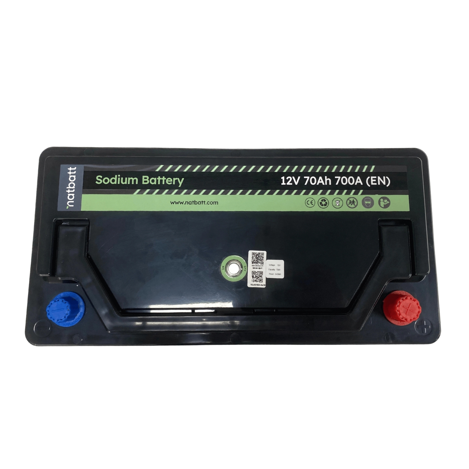 Natbatt Natriumbatterie Na+ 12V 70Ah, 840Wh