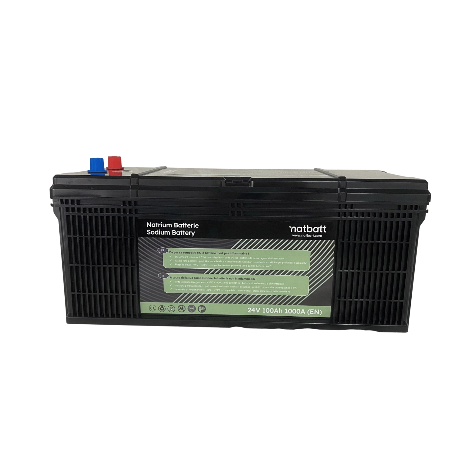 Natrium Batterie 24V 100A0