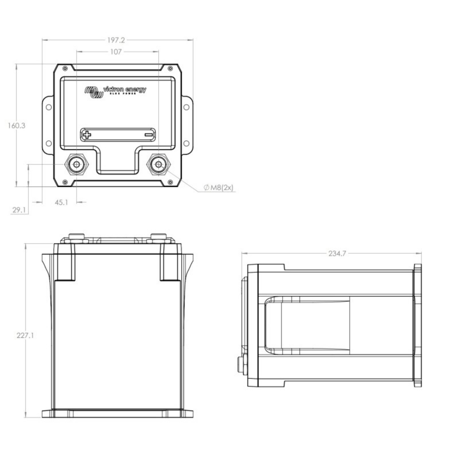 Victron Energy LiFePO4 Batterie 12,8V/100Ah - Smart NG