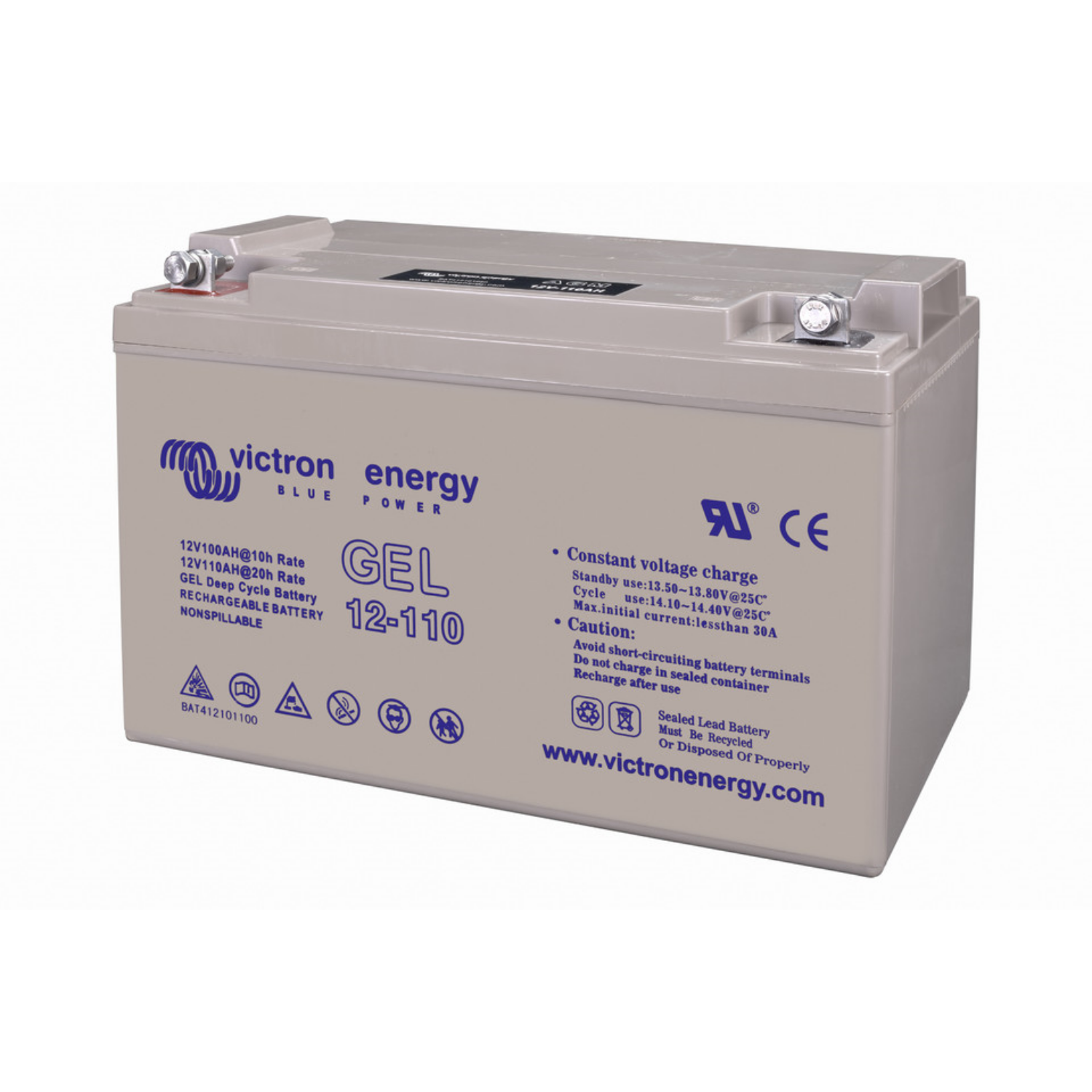 Victron Energy, 12V/110Ah Gel Deep Cycle Batterie