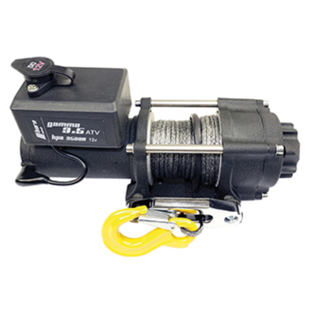 Horntools, Seilwinde 1,6t, Gamma 3.5 ATV, 12V, 30m Kunststoffseil