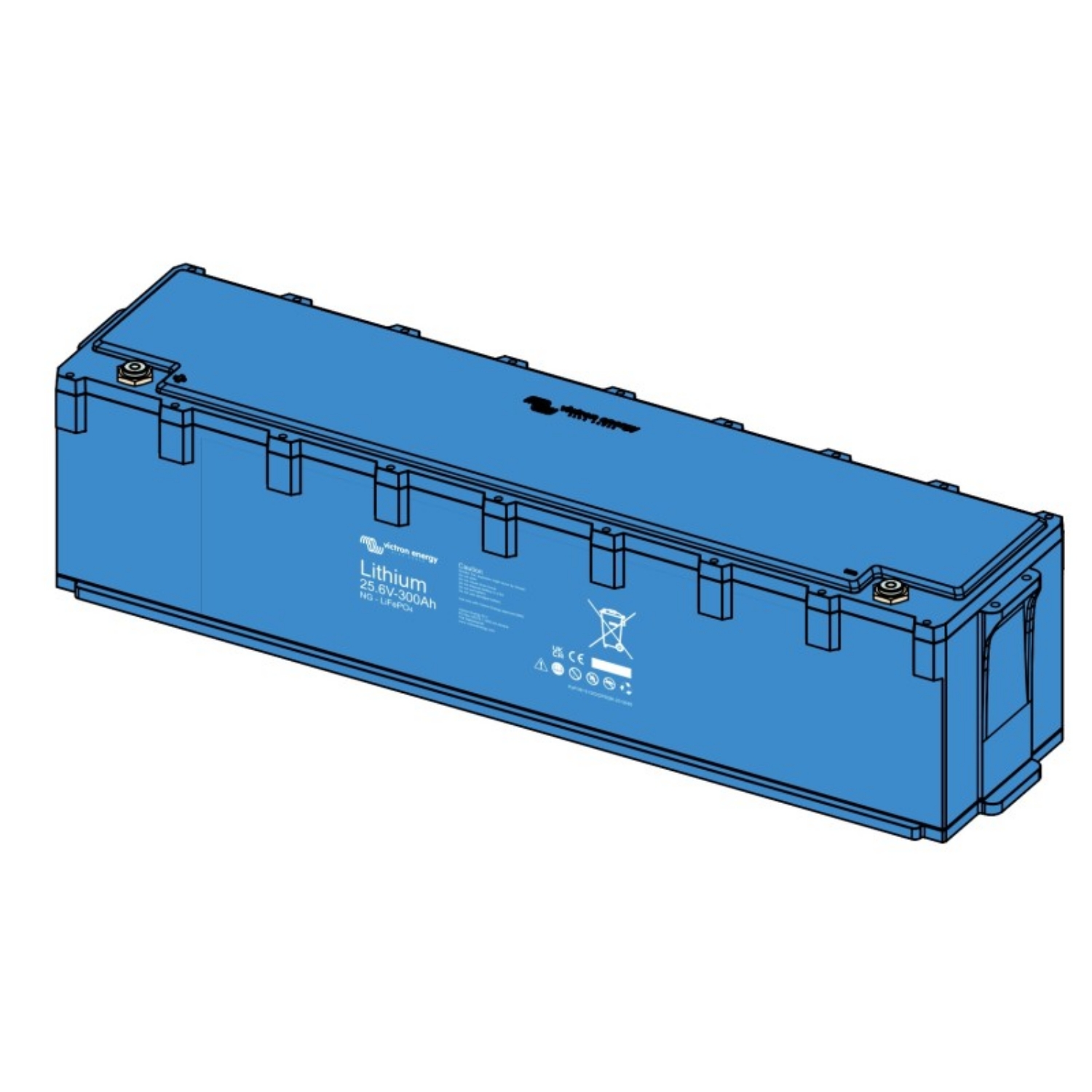 Victron Energy LiFePO4 Batterie 25.6V/300Ah - Smart NG