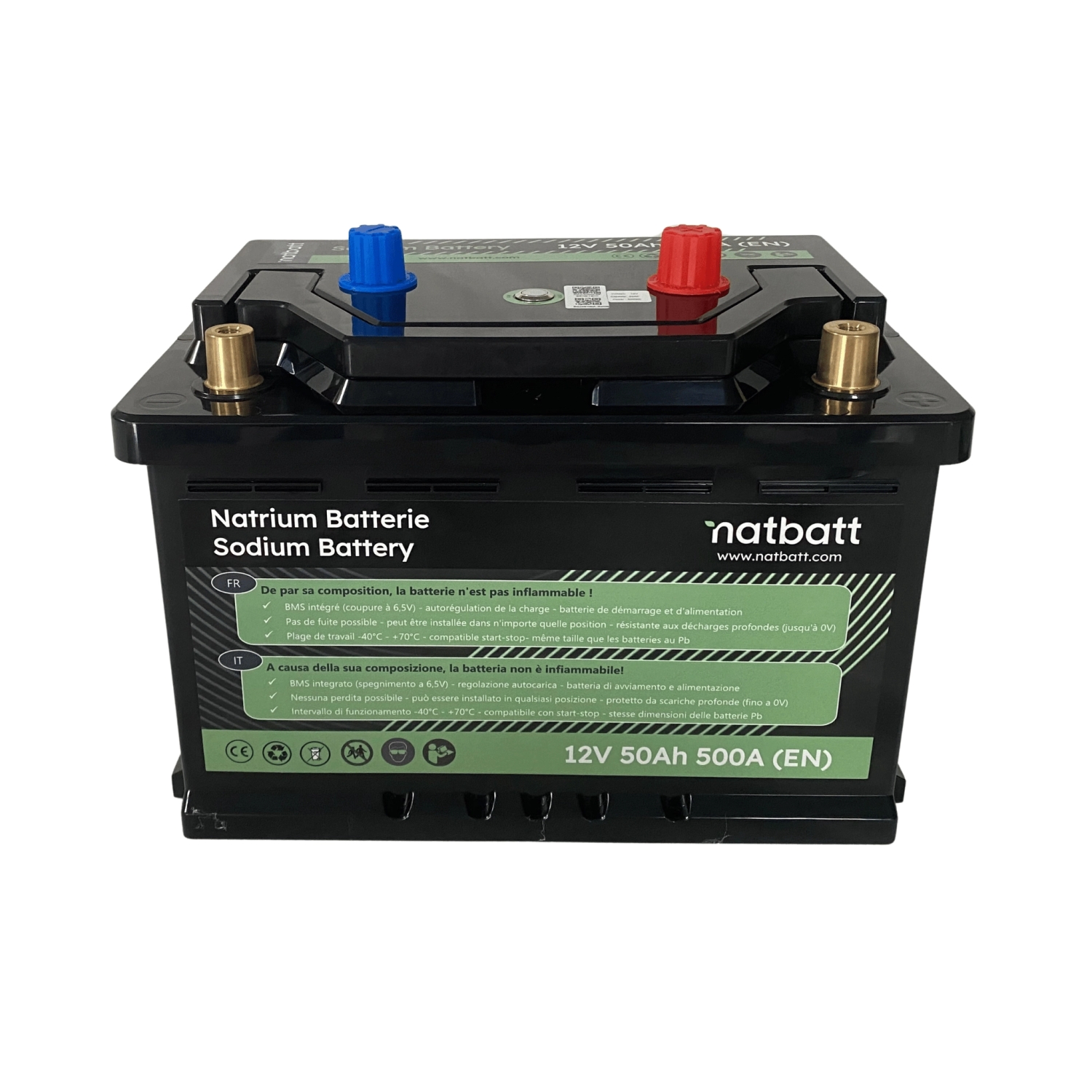 Natrium Batterie 50Ah